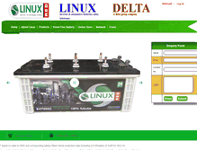 Tablet Screenshot of linuxbatteries.com